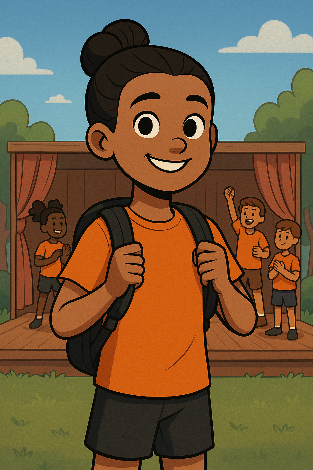 CIT supporting campers at Camp F.A.C.E